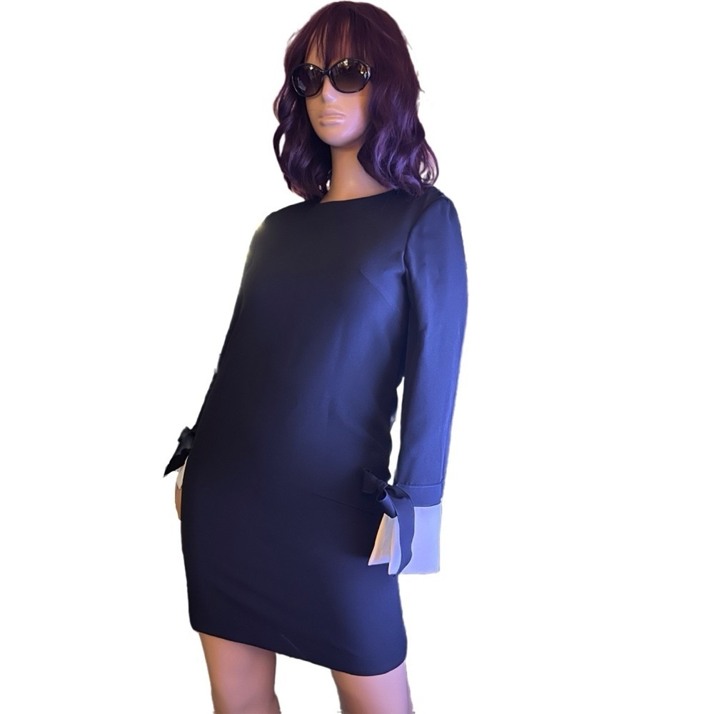 Iris & Ink Crepe Long Sleeve Dress, NWOT, Size 14